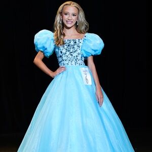 Ava Presley girls pageant dress